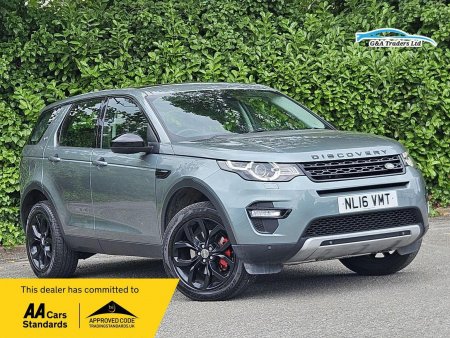 LAND ROVER DISCOVERY SPORT 2.0 TD4 HSE Auto 4WD Euro 6 (s/s) 5dr